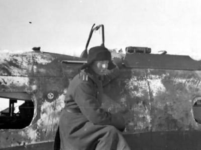 Wreckage of German He111