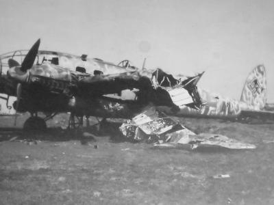 He111 wreckage