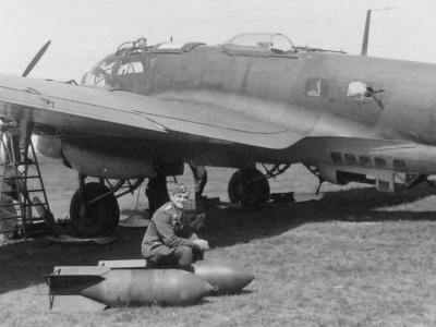 Heinkel He111 and bombs