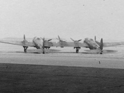 Heinkel He 111 Z Zwilling rear view