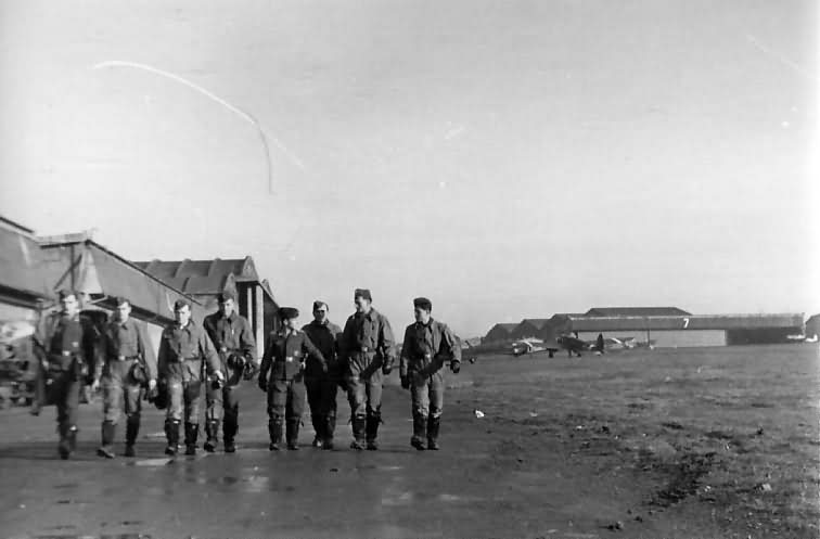 Luftwaffe pilots Ar 96 and He 111 JG 107 Nancy Essay 1943