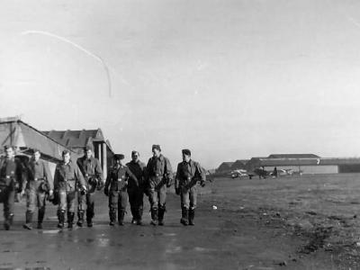 Luftwaffe pilots Ar 96 and He 111 JG 107 Nancy Essay 1943