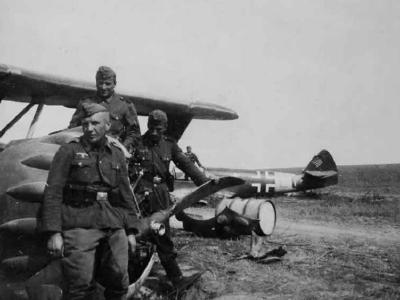 Destroyed Hs123