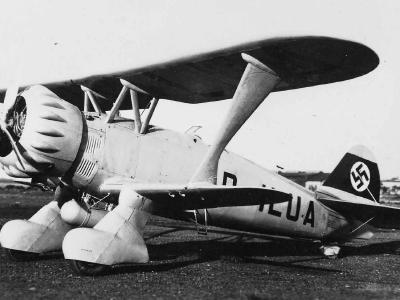 Henschel Hs 123 prototype V-1 D-ILUA