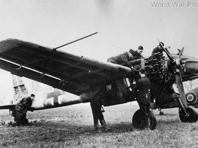 Captured Hs 129B W.Nr. 0297 England March 1944