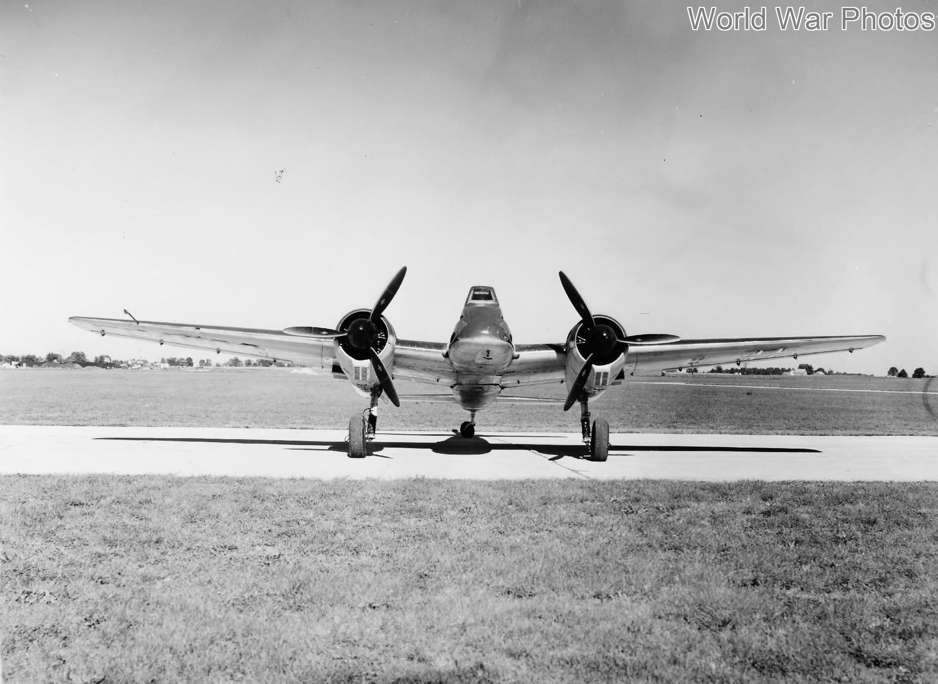 Captured Hs 129 B-2 at Freeman Army Airfield, Indiana, 1946 | World War ...