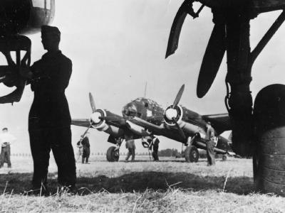 Bomber Ju88 of the KG51