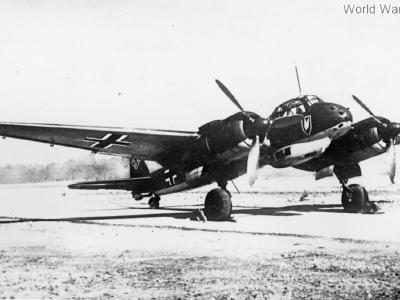 Ju 88R-2 of the NJG 1 antenna removed