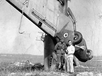 Crashed Ju87A
