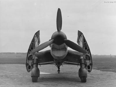 Ju87 C-1 with folded wings