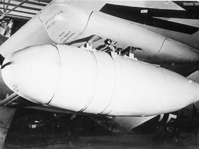 Ju 87D additional 300 liter tank
