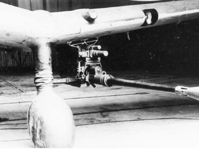 Bordkanone 3.7 cm on underwing gun pod