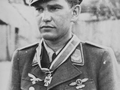 Stuka Ace pilot Helmut Fickel