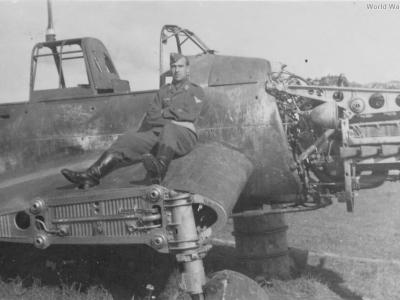 Wreck of Ju 87