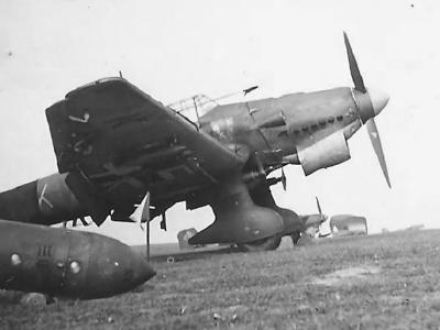 Dive bomber Junkers Ju 87