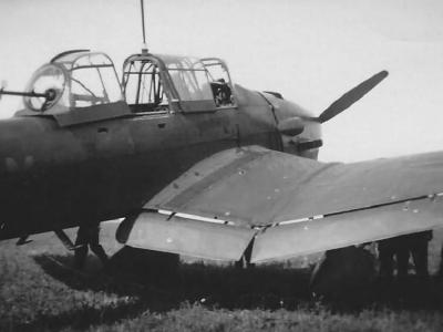 Ju 87 B Stuka of the 6/StG 77 Bouchy near Evrecy August 1940