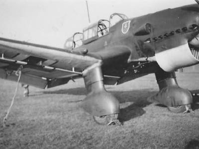 Junkers Ju87 B-1 code T6+JS of the 7/StG 2 1939