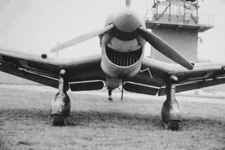 Junkers Ju87 B Dive Bomber Front View | World War Photos