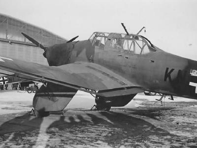 Junkers Ju 87A Magdeburg Ost 1939