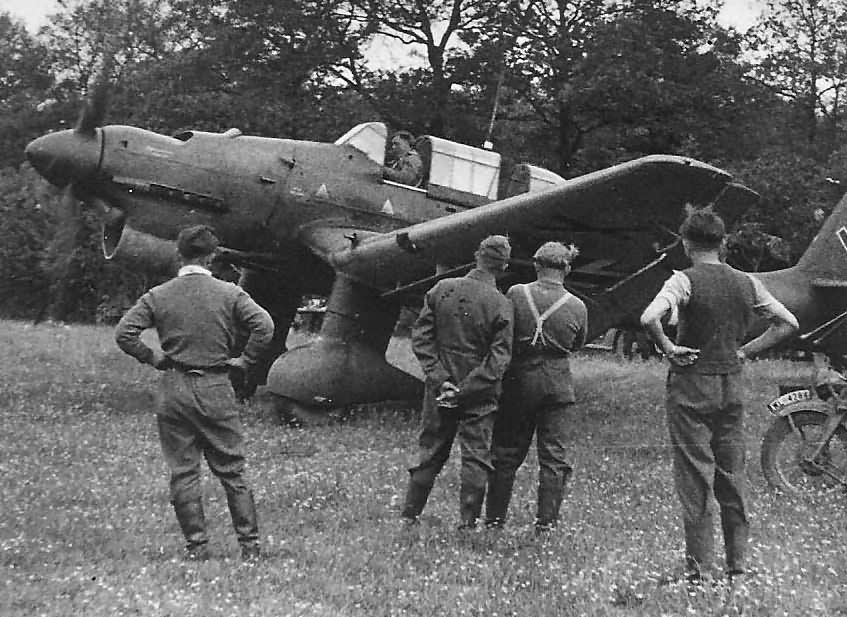 Junkers Ju 87 B Prepares For Take Off - Rouen France 1940 | World War ...