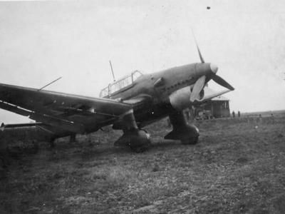 German dive bomber Junkers Ju 87