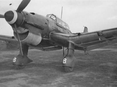 Junkers Ju 87 B in Babenhausen 1941