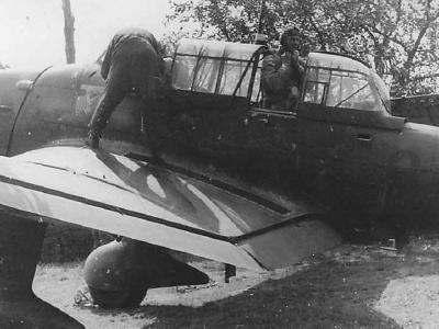 Junkers Ju 87 B of 8/StG 51 1940