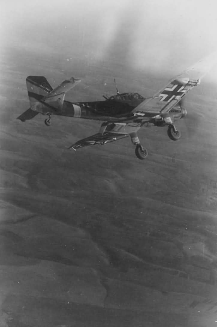 Junkers Ju 87 D-3 in flight | World War Photos