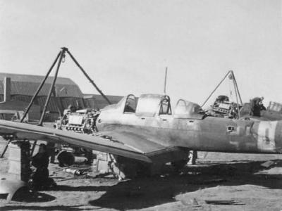 Junkers Ju 87 D maintenance