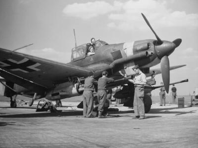 Junkers Ju 87 G-2 Kanonenvogel tank buster 1945