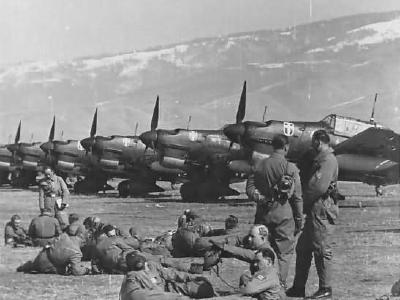 Junkers Ju 87 R of the III/StG 2 Crainici Balkan Spring 1941