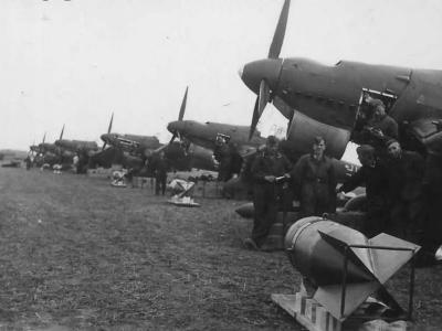 Junkers Ju 87 B-1 Stuka dive bombers