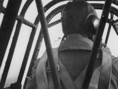 Junkers Ju 87 pilot and cockpit