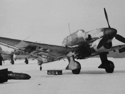 Junkers Ju 87B, Winter Russia