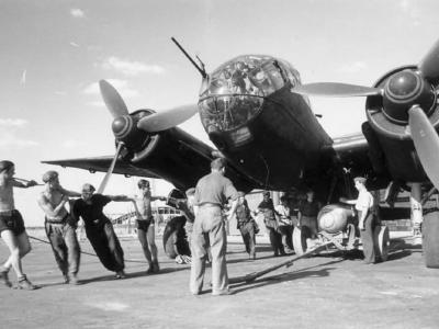 Ju 188 A-2 with night camo France