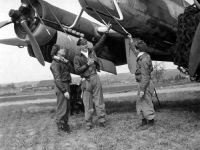 Captured night fighter Ju88 G-6