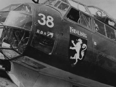Ju88 of the III/KG76 Heildelberg, numer 38