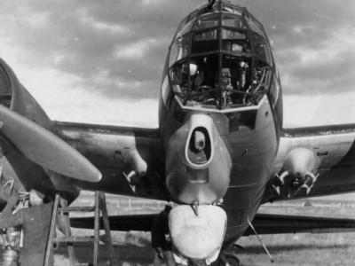 Ju88 front view