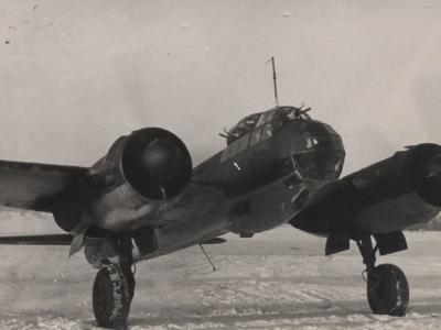 Ju 88 Besatzung RK Trager Ernst Sorge 200 Feindflug