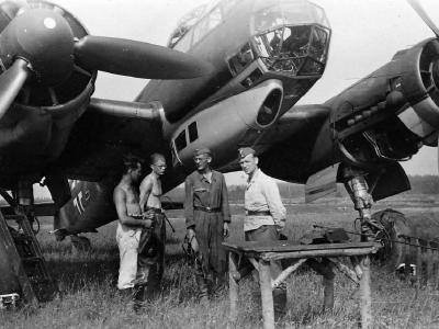 Junkers Ju88 A front view
