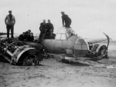 Junkers Ju88 destroyed