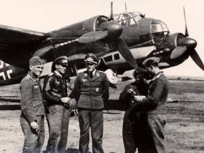 Junkers Ju88 photo crew