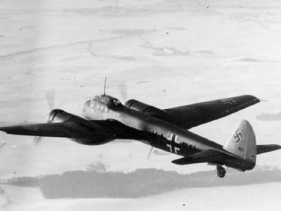 Junkers Ju 88 of the KG1 in flight