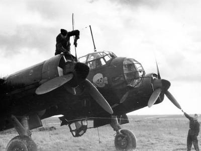 Junkers Ju 88 of the KG 54 Totenkopf