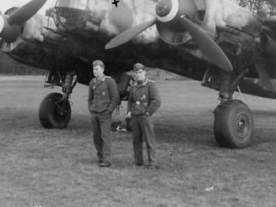 Junkers Ju 88 and crew