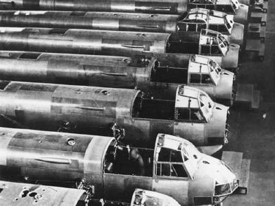 Junkers Ju 88 assembly line