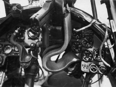 Junkers Ju 88 cockpit interior