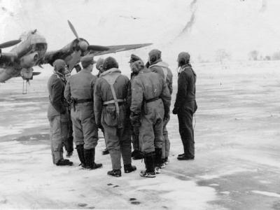 Luftwaffe pilots and Ju88