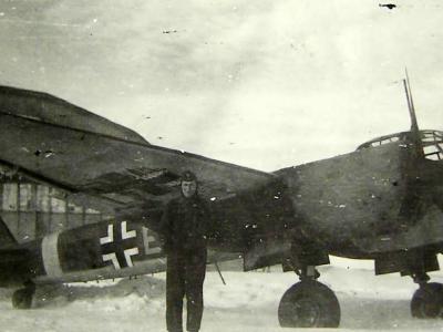 Ju88A of the KG54, winter