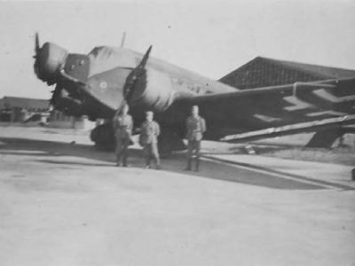 Junkers Ju 52 with Luftwaffe personnel